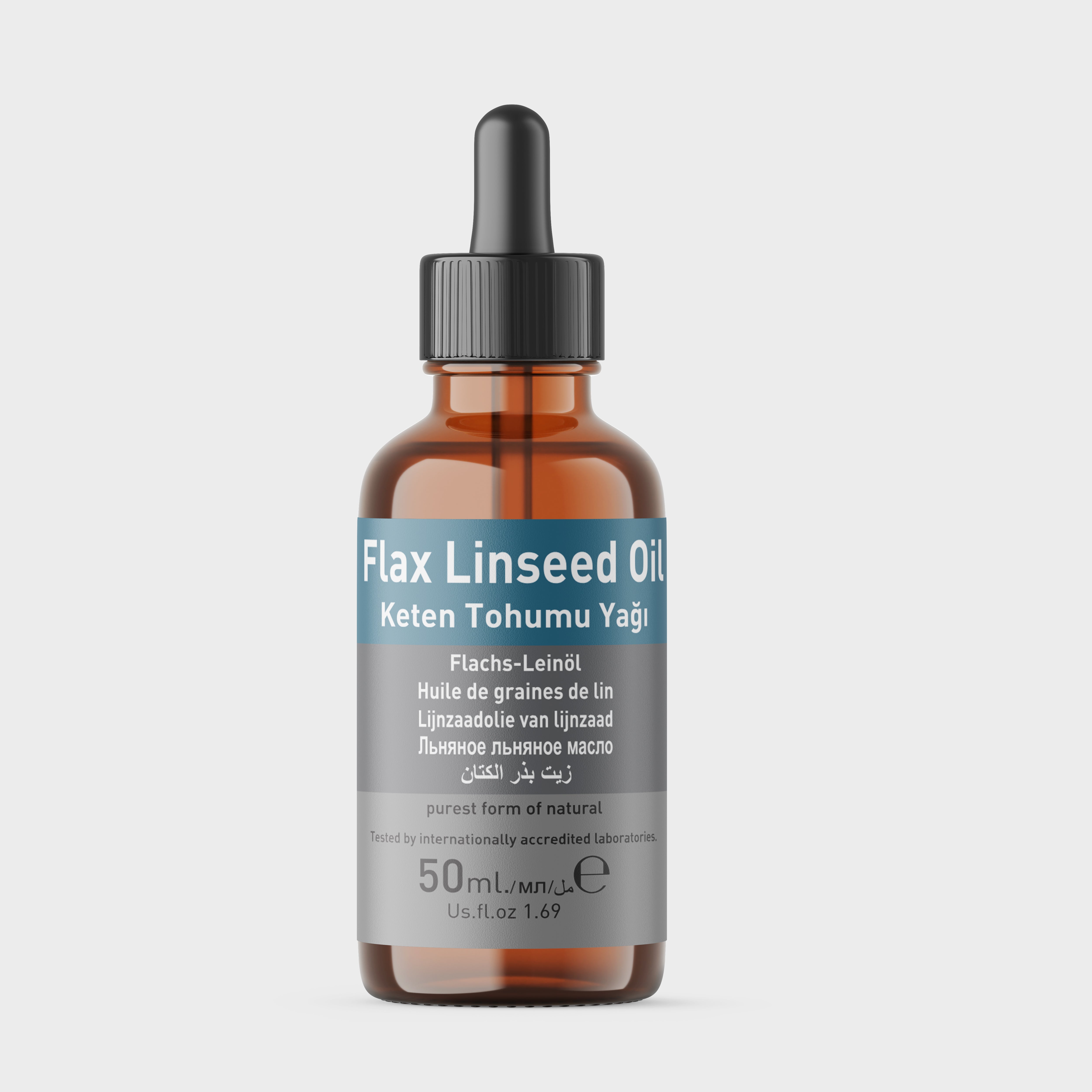 Keten Tohumu Yağı %100 Doğal Sabit Yağ 50ml