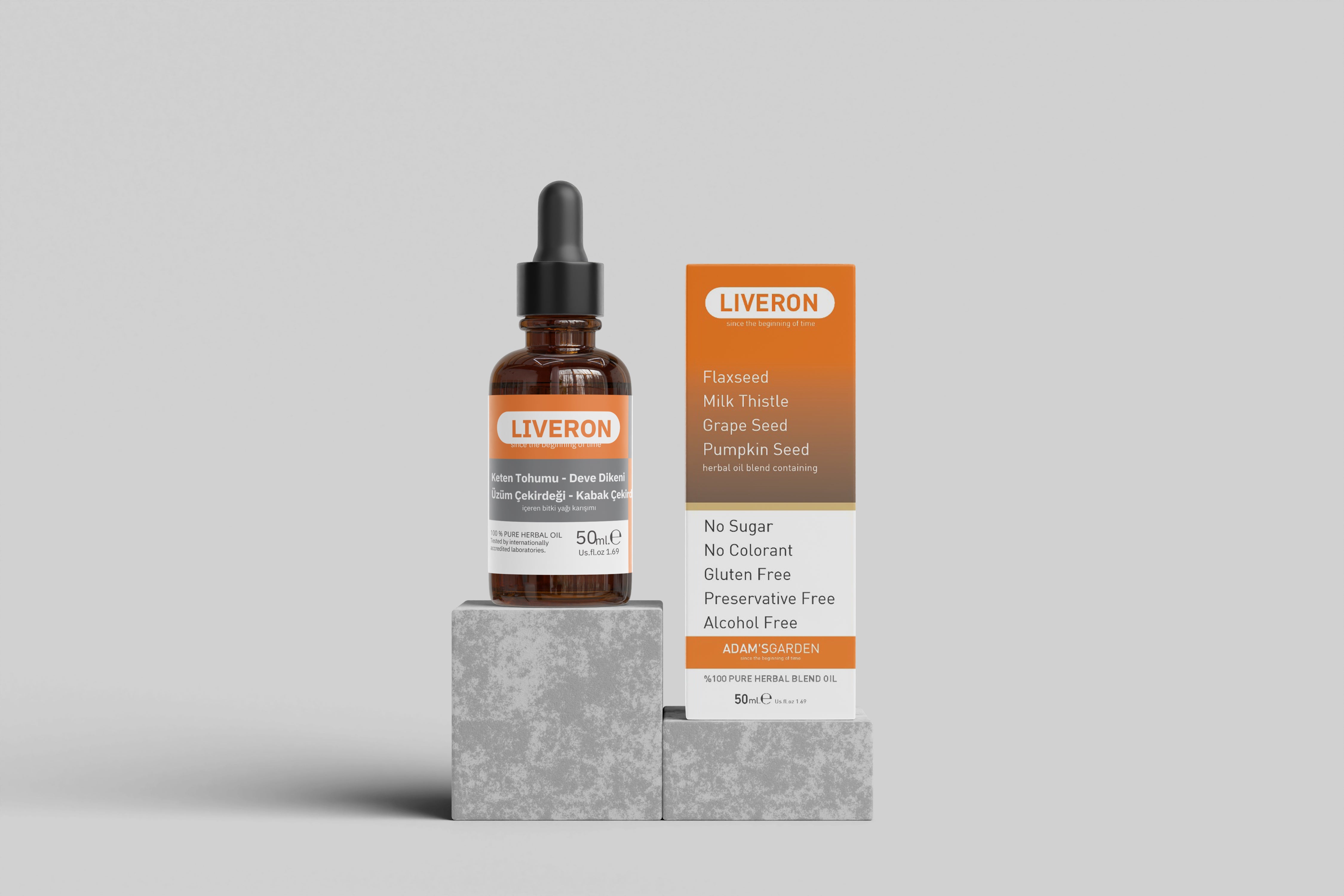 LIVERON %100 Doğal Karaciğer Destek Yağı 50ml