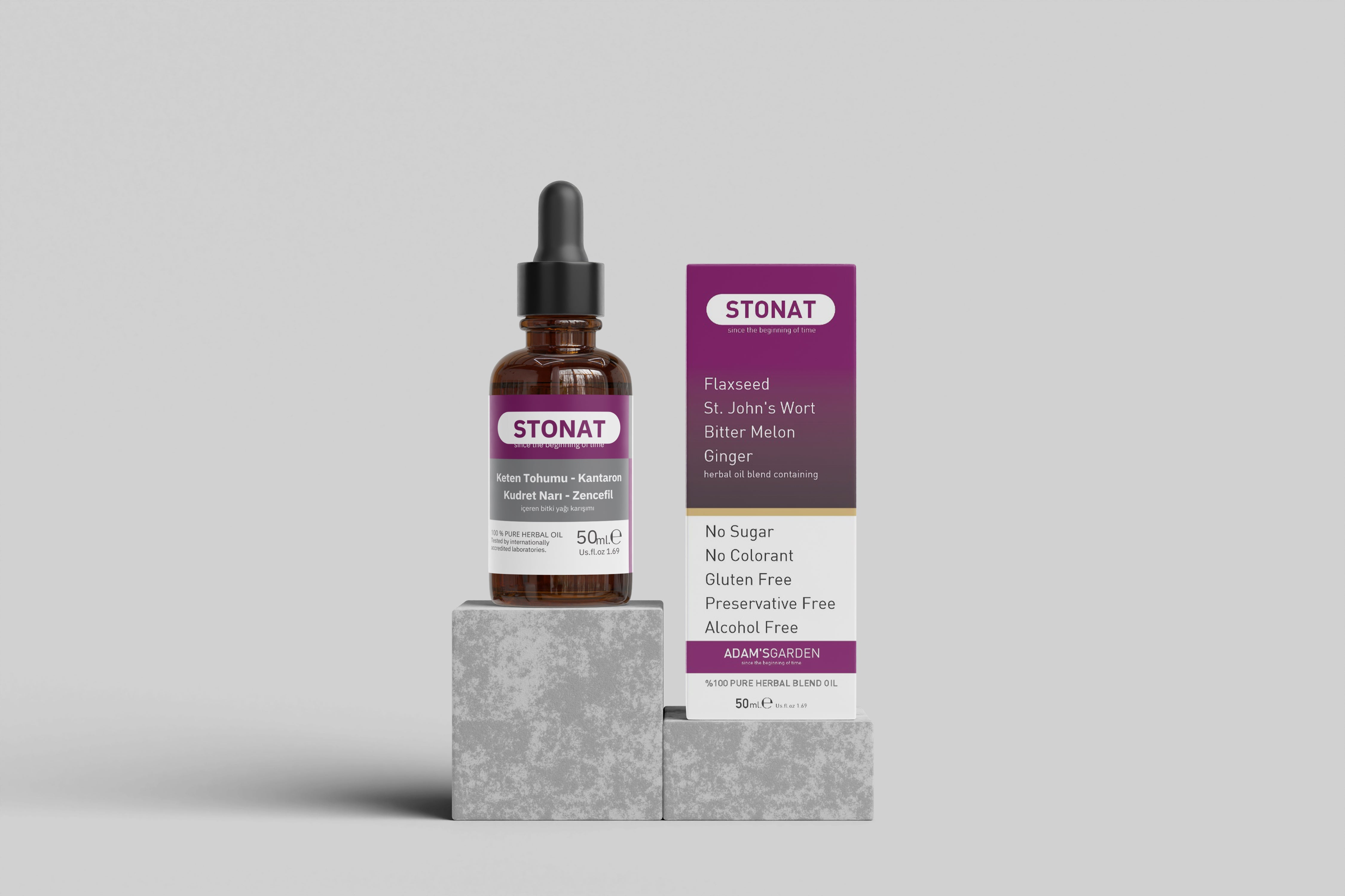 STONAT %100 Doğal Böbrek Destek Yağı 50ml