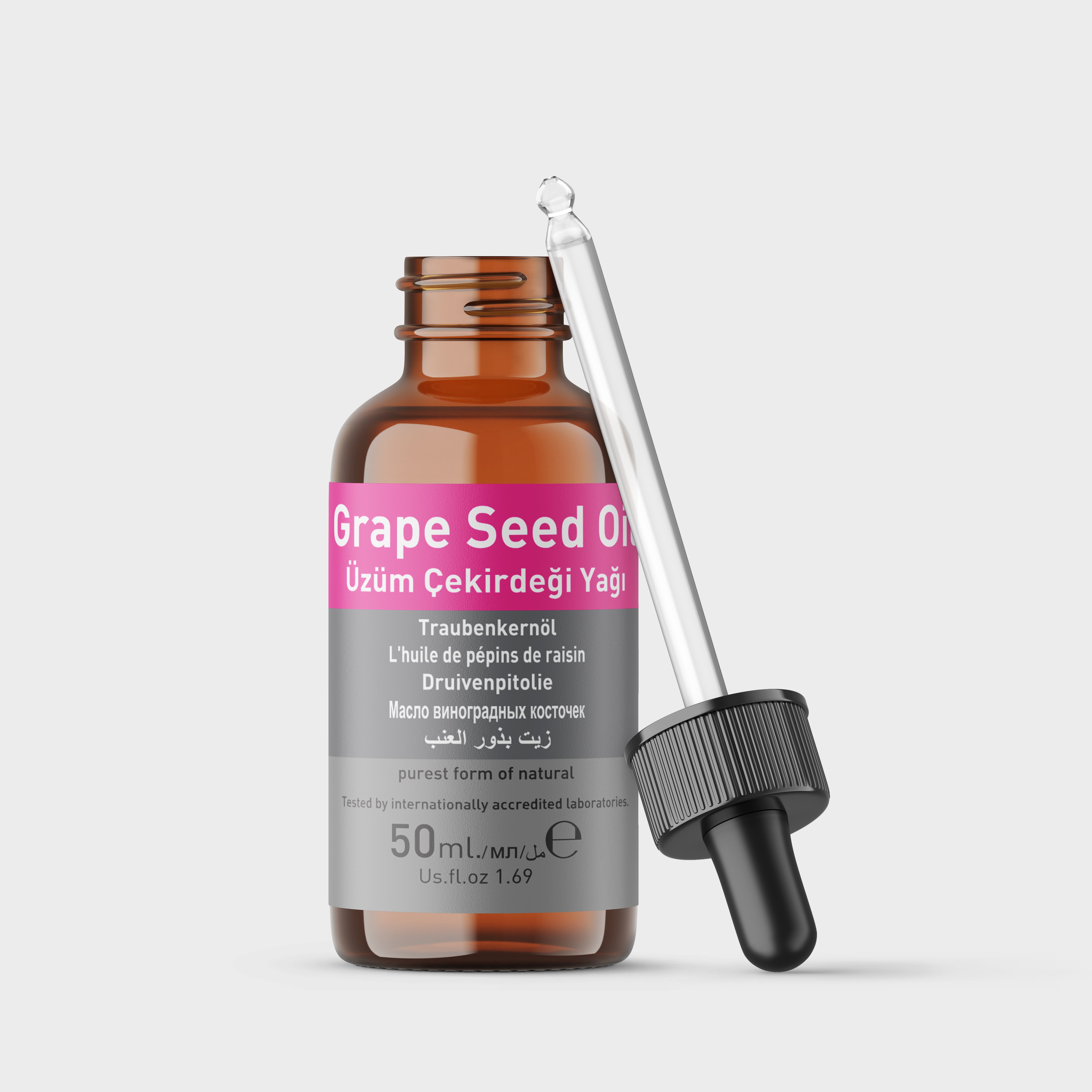 Üzüm Çekirdeği Yağı %100 Doğal Sabit Yağ 50ml