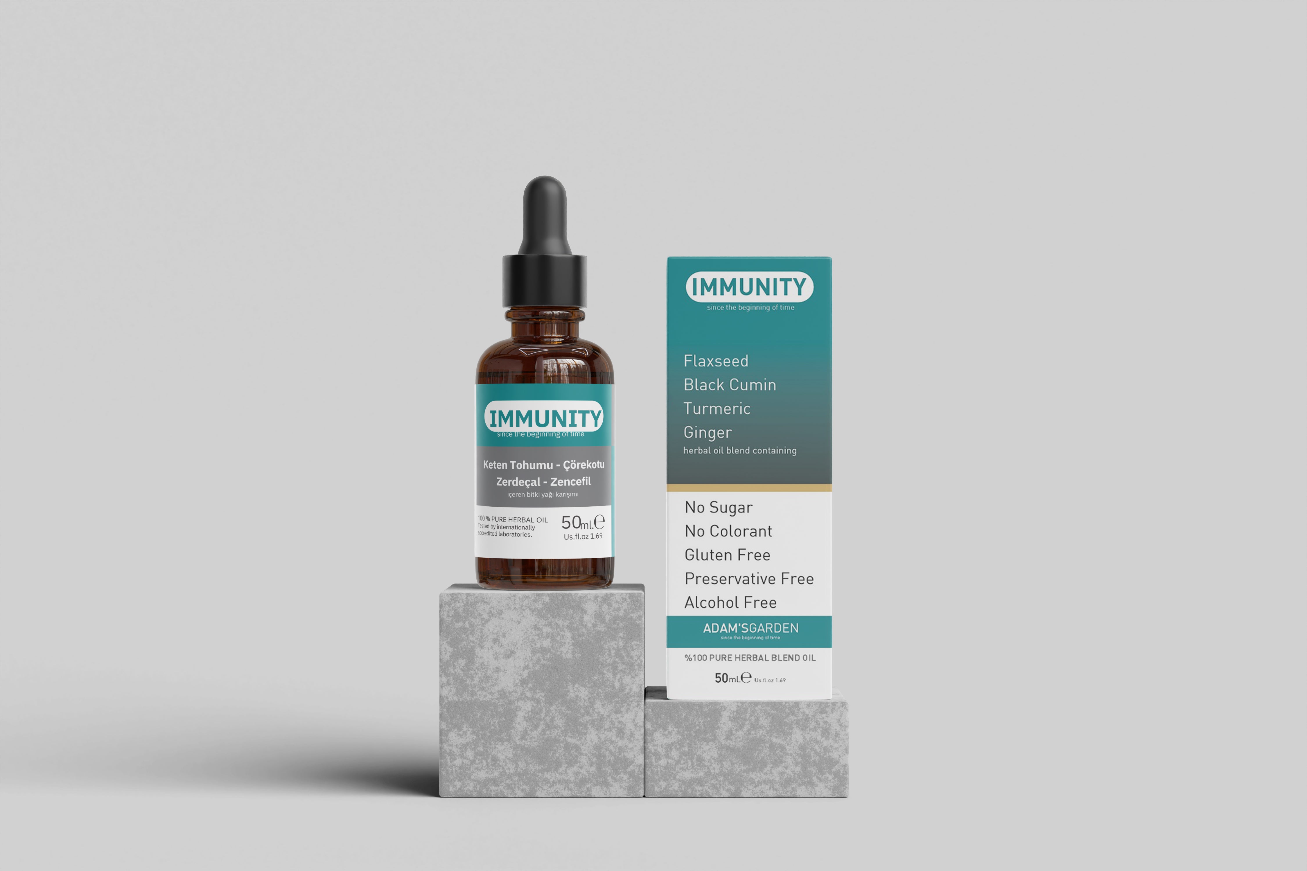 IMMUNITY %100 Doğal Bağışıklık Destek Formülü 50ml