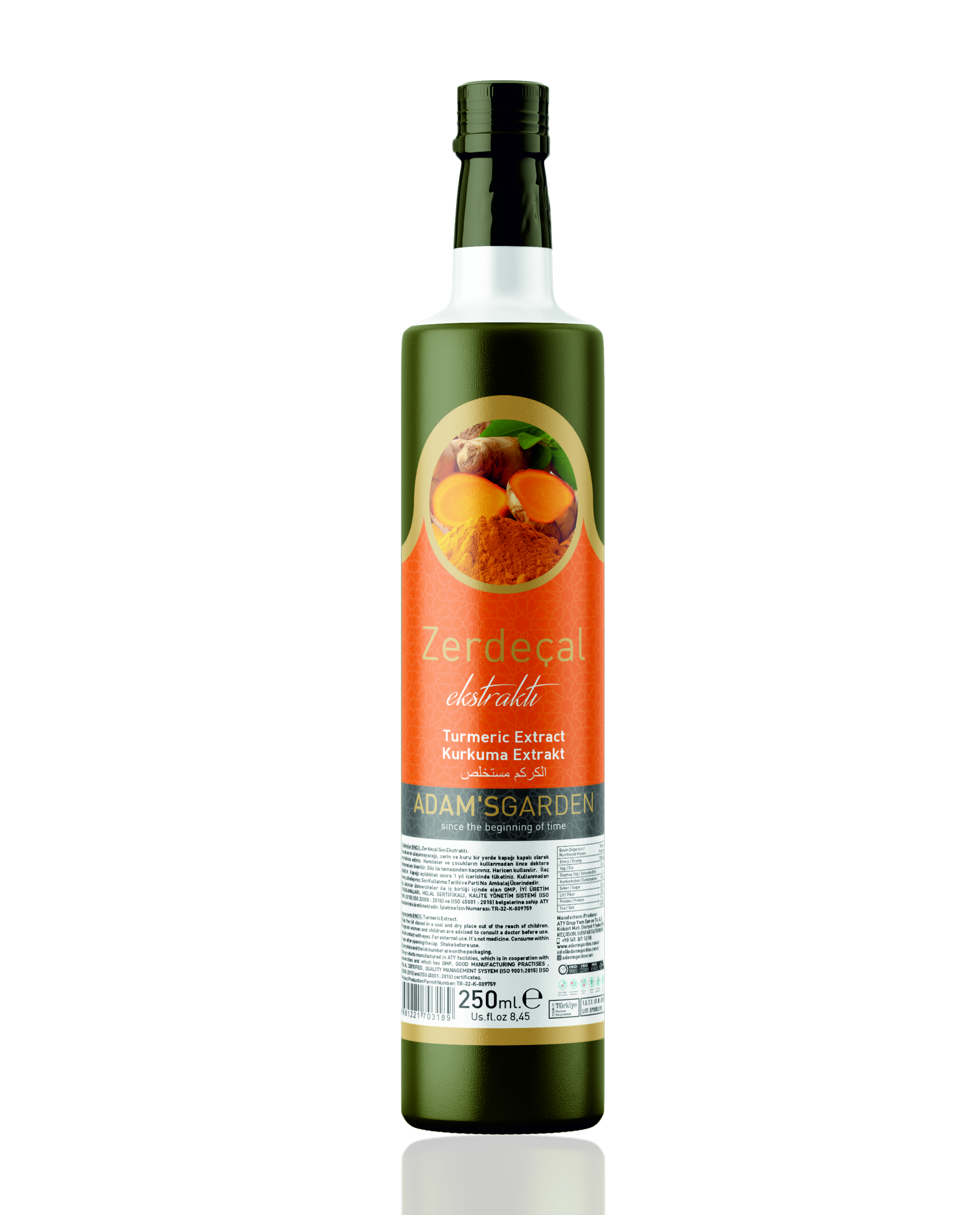 Zerdeçal Ekstrakt - 250ml